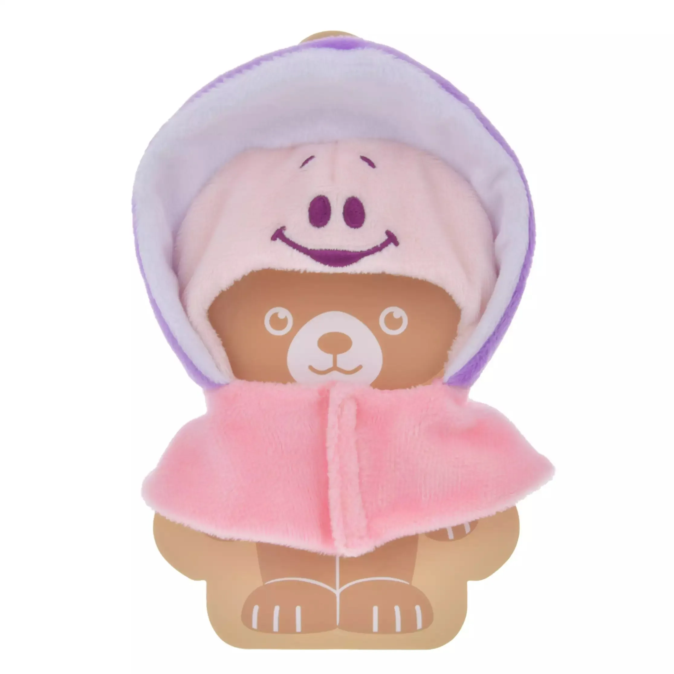 JDS- UniBearsity Plush Keychain Costume Poncho x Young Oyster