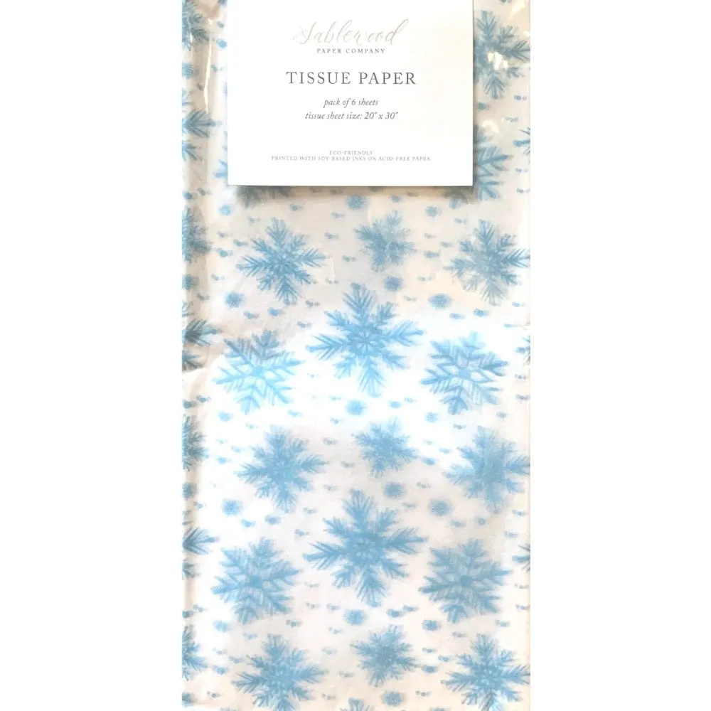 Let It Snow Tissue Paper Pack of 6