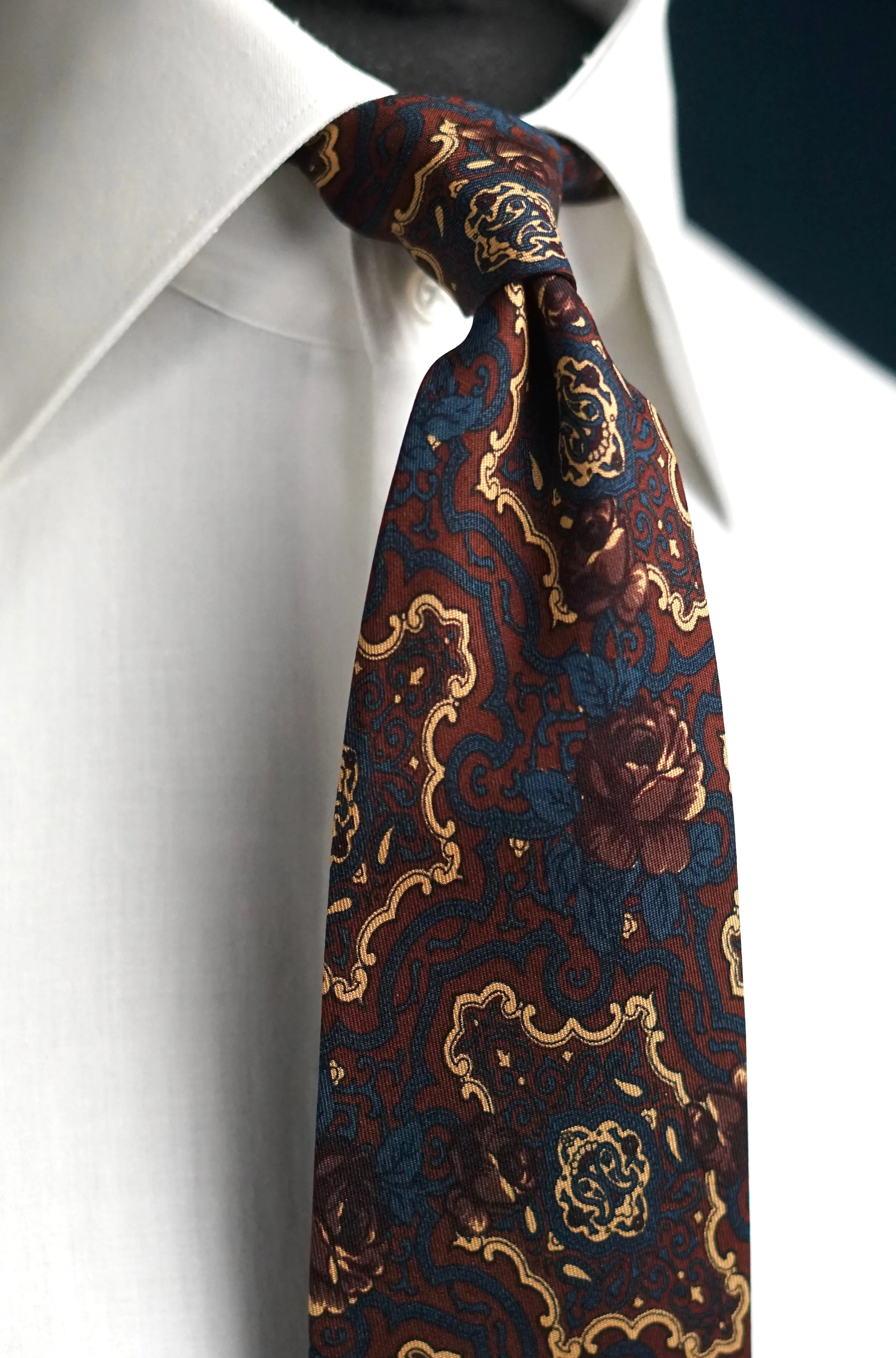 Maroon Vintage Tie