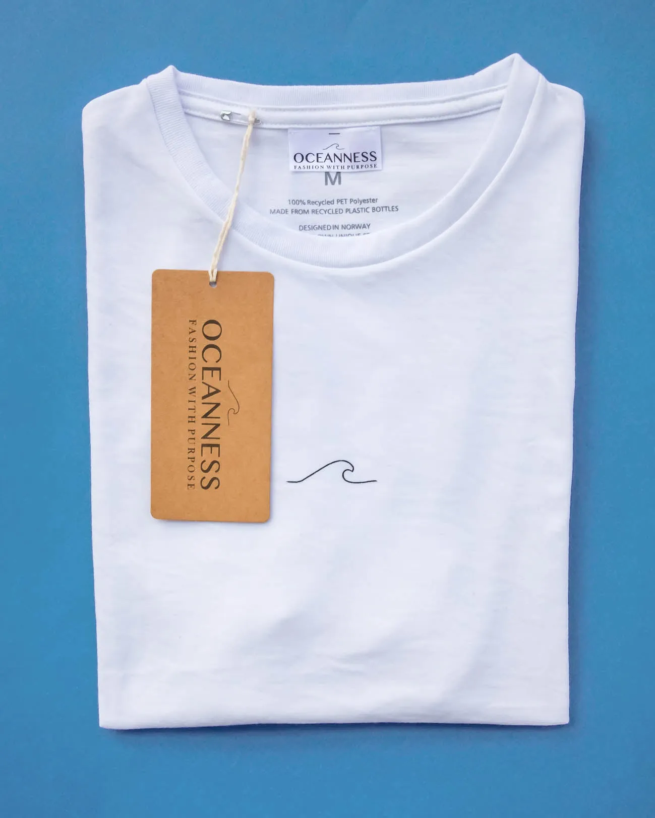 Men's Eco Ocean T-Shirt in Arctic White