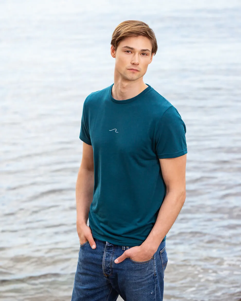 Men's Eco Ocean T-Shirt in Ocean Green