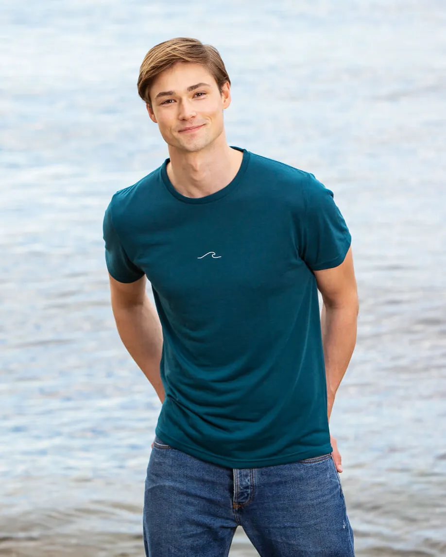 Men's Eco Ocean T-Shirt in Ocean Green