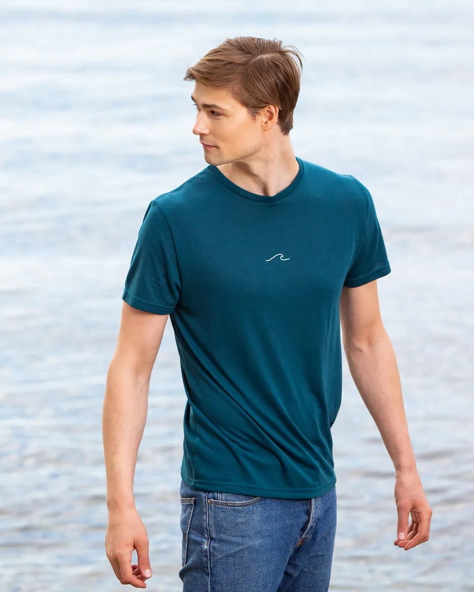 Men's Eco Ocean T-Shirt in Ocean Green