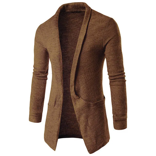 Mens Fashion Autumn Winter Jacket Long Sleeves