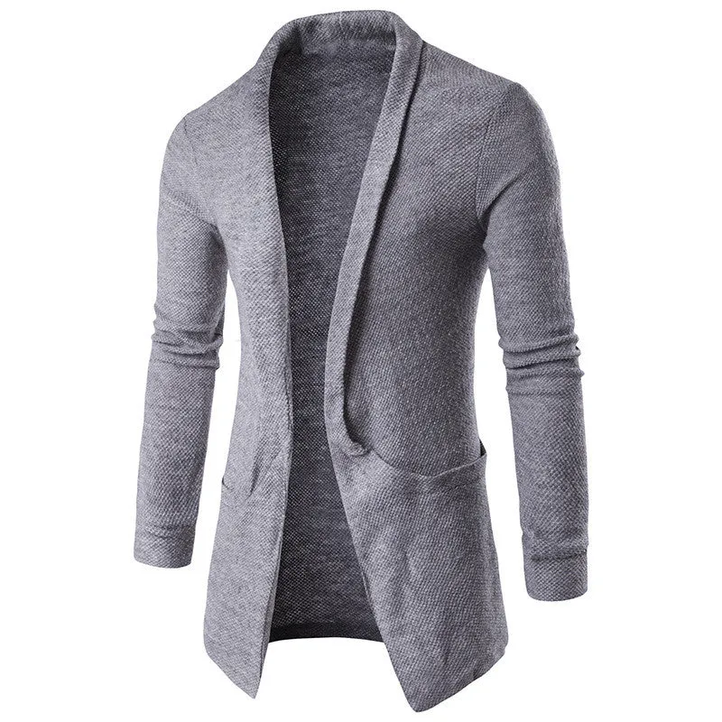 Mens Fashion Autumn Winter Jacket Long Sleeves