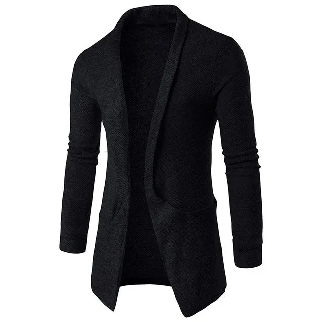 Mens Fashion Autumn Winter Jacket Long Sleeves