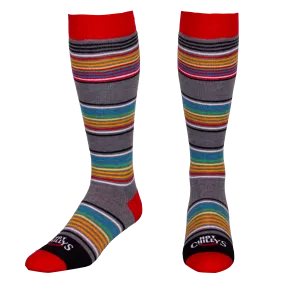 Men's Mid Volume Sock - Stripes