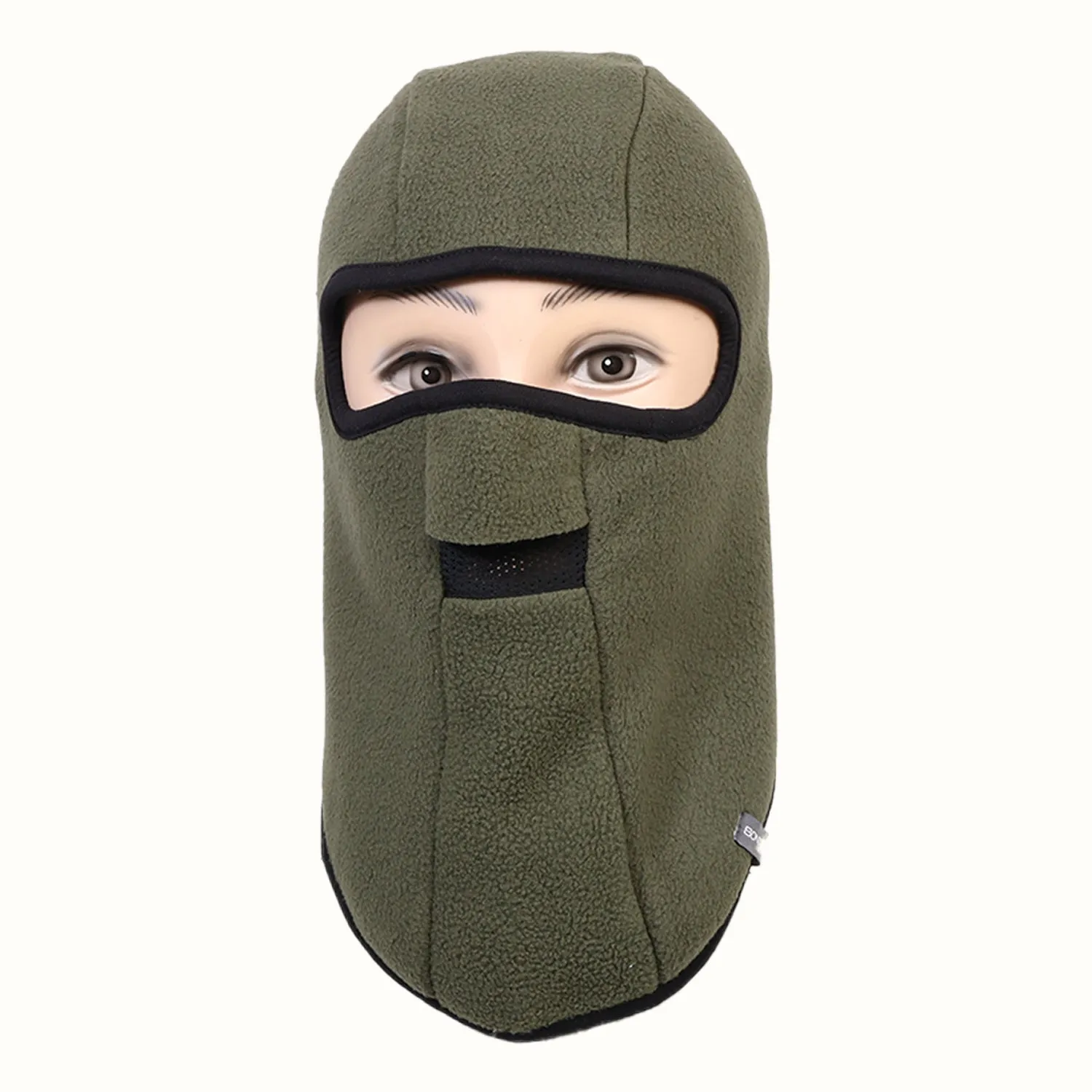 Men's Polar Fleece Balaclava Cap With Mesh