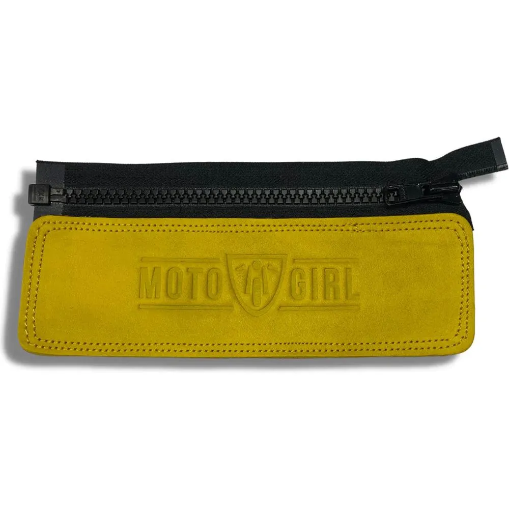 MotoGirl Ladies Jacket Belt Connector Yellow