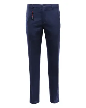 Navy Zip Dress Trouser