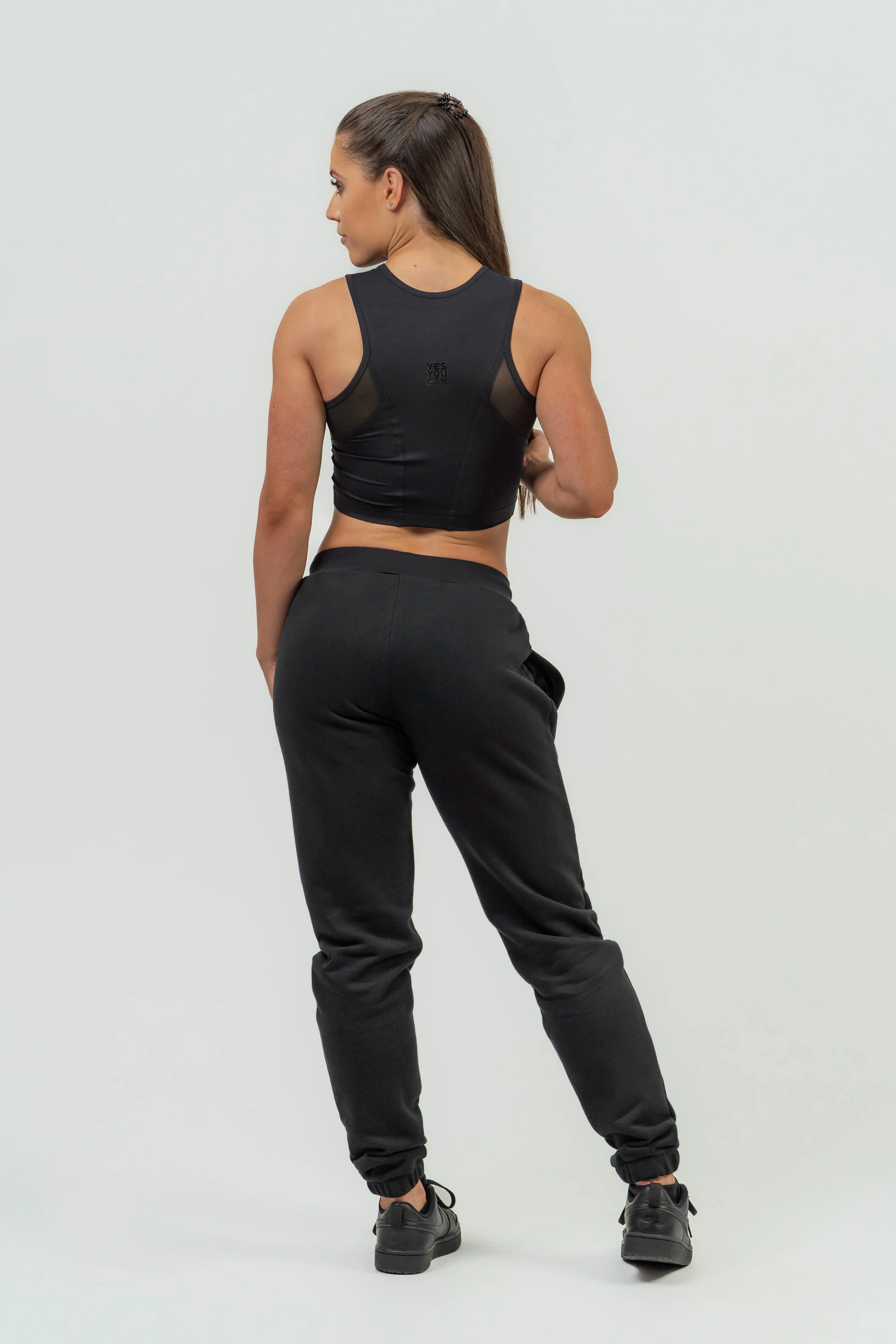 NEBBIA Women's High-Waist Joggers INTENSE Signature