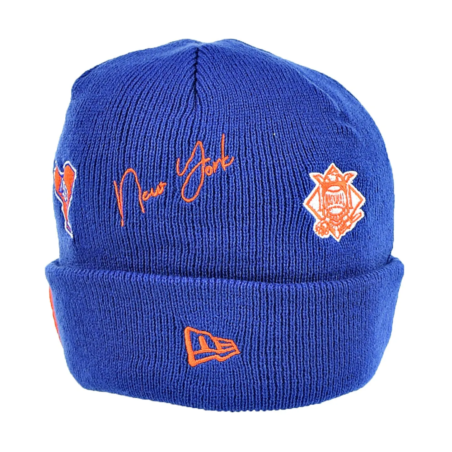 New Era New York Mets Cuffed Knit Men's Winter Beanie Royal