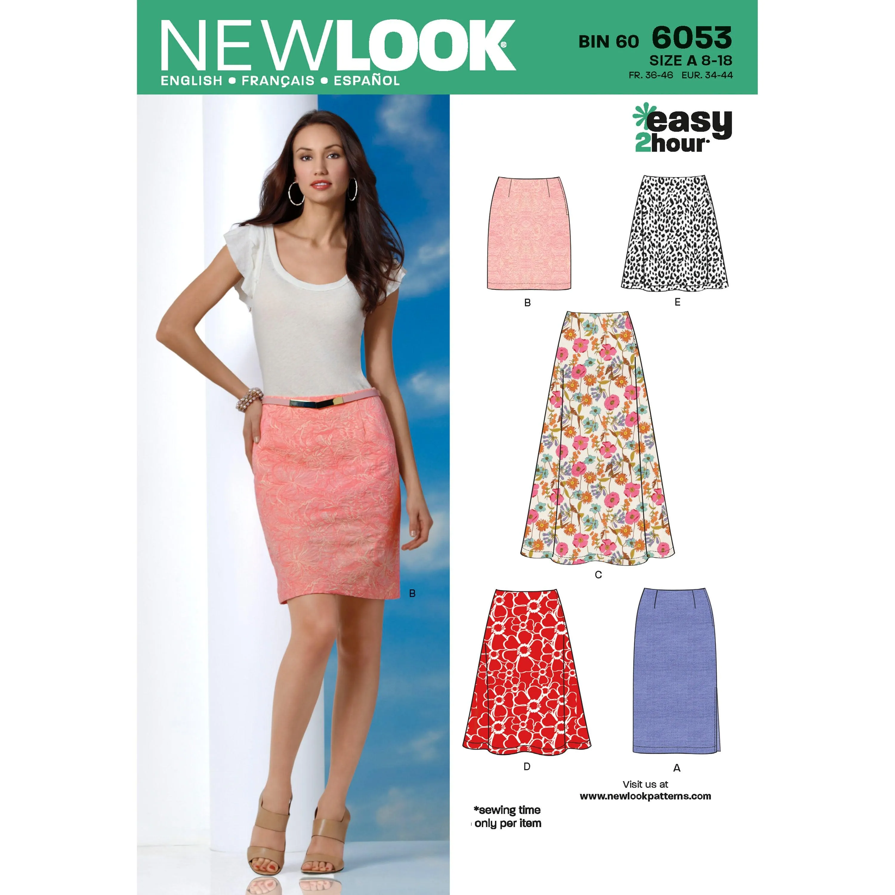 New Look Sewing Pattern 6053