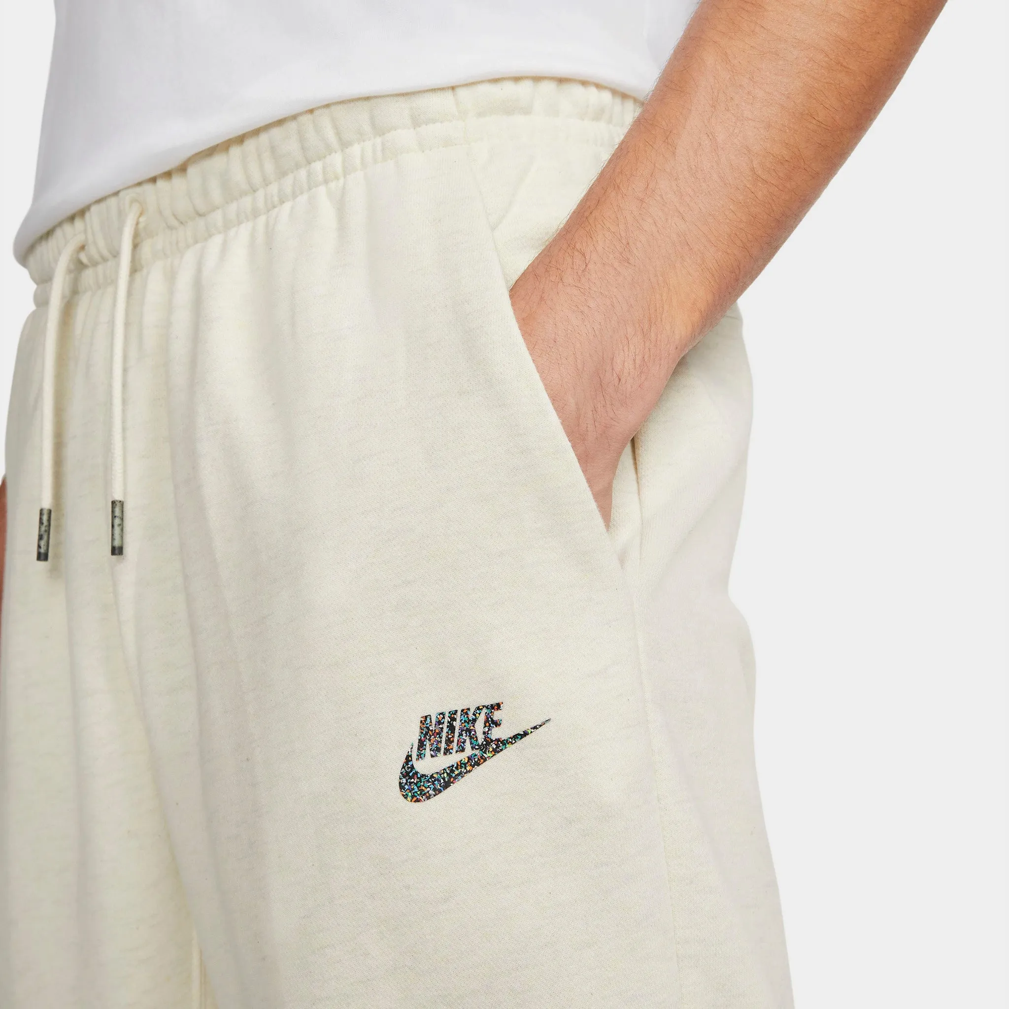 Nike Sportswear Essentials  Revival Fleece Joggers Coconut Milk / Multi