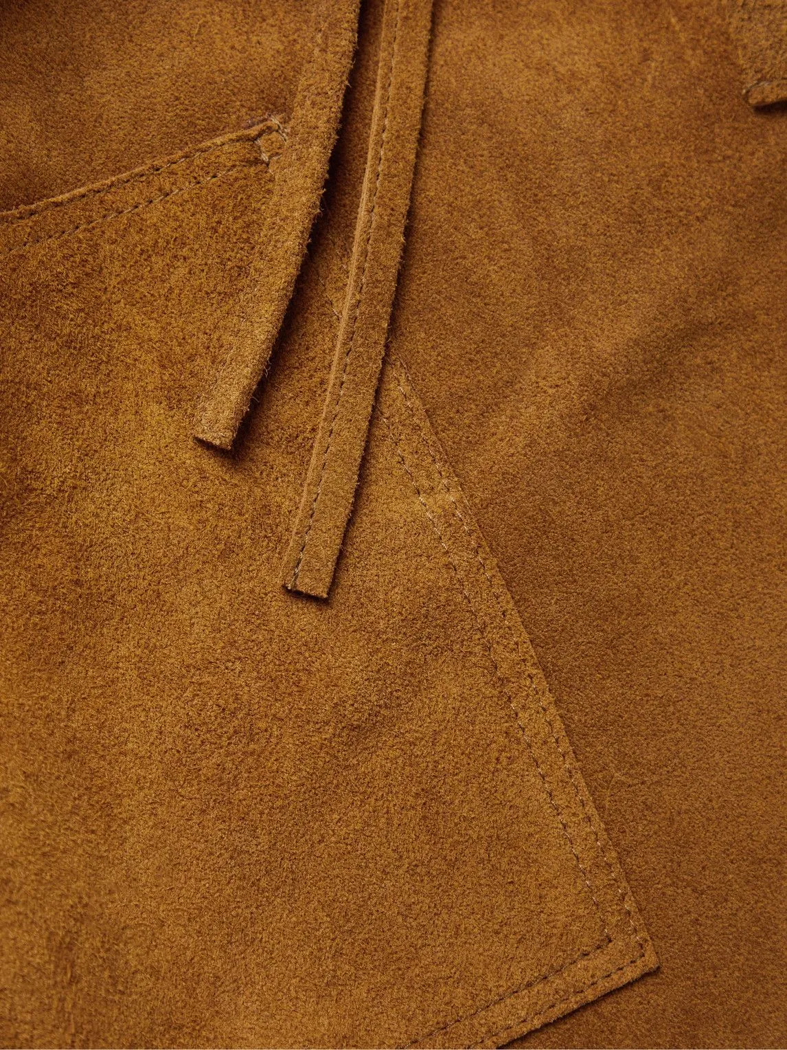 orSlow - Brown Suede Leather Takumi Jacket