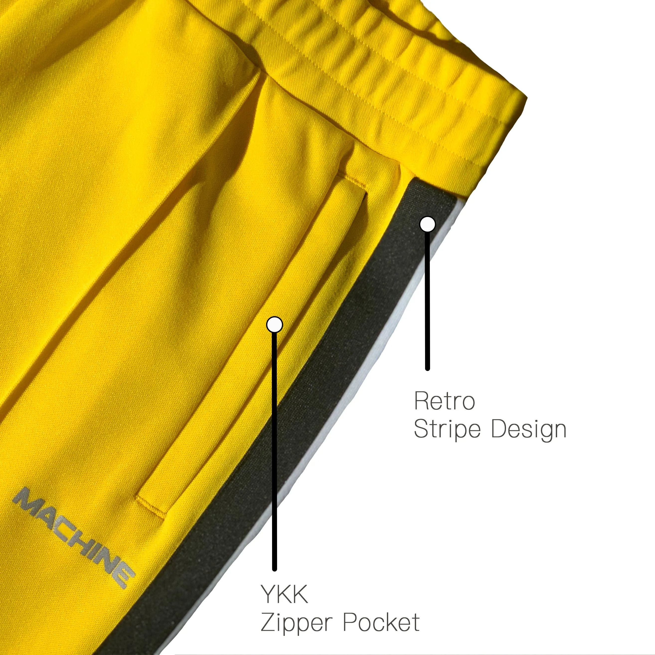 Parson Track Pant - Yellow