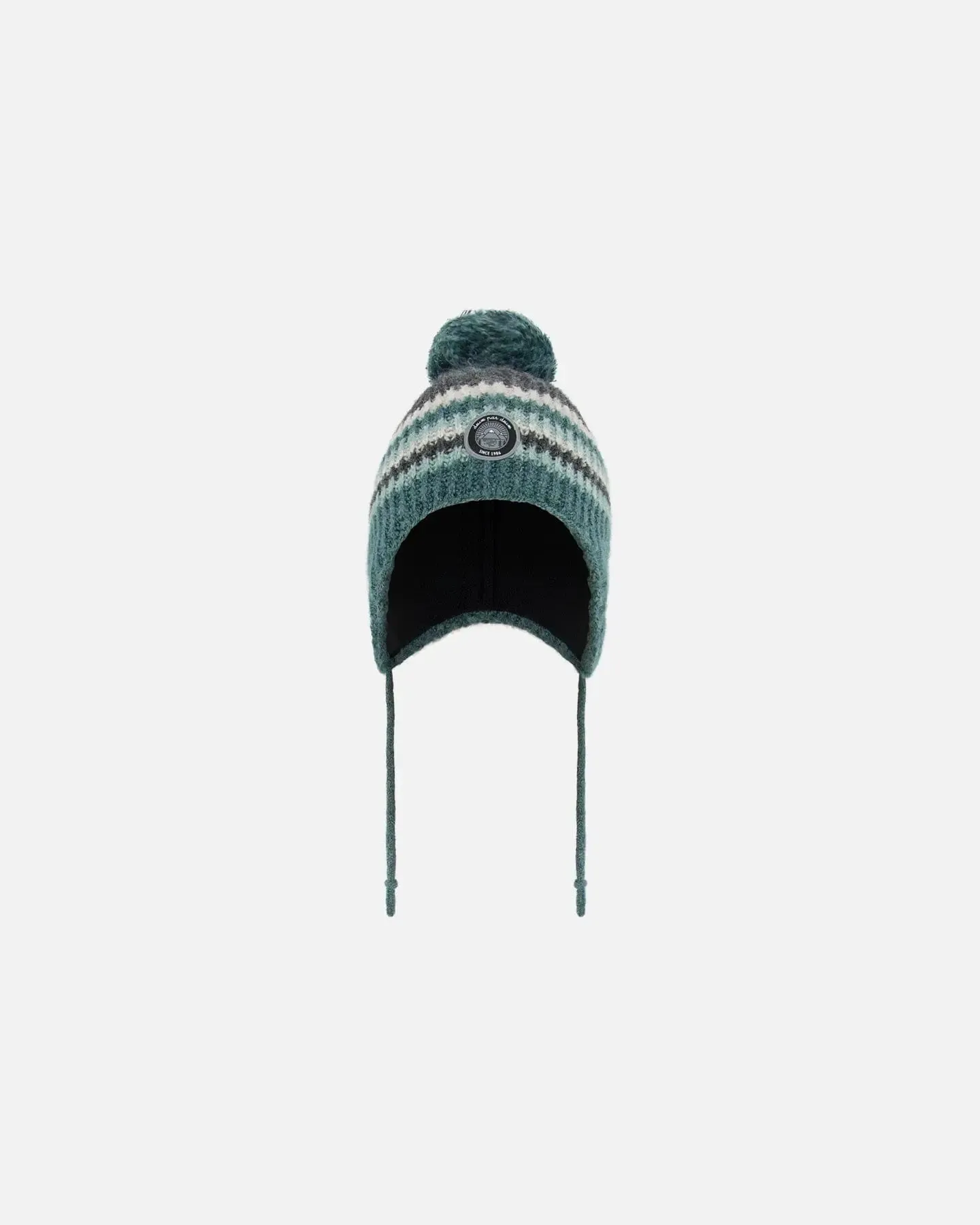 Peruvian Knit Hat Gradient Green