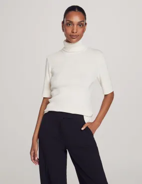 Petite Half Sleeve Turtleneck - Sale