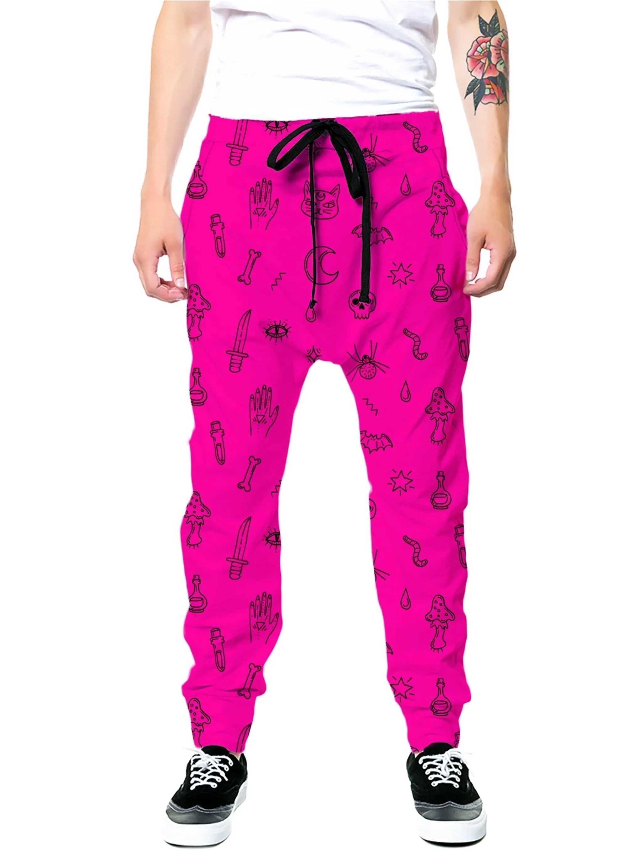 Pink Pattern Joggers (Clearance)