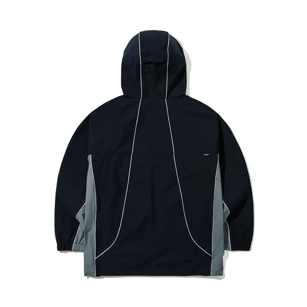 PP STRETCH HOODED JACKET NAVY