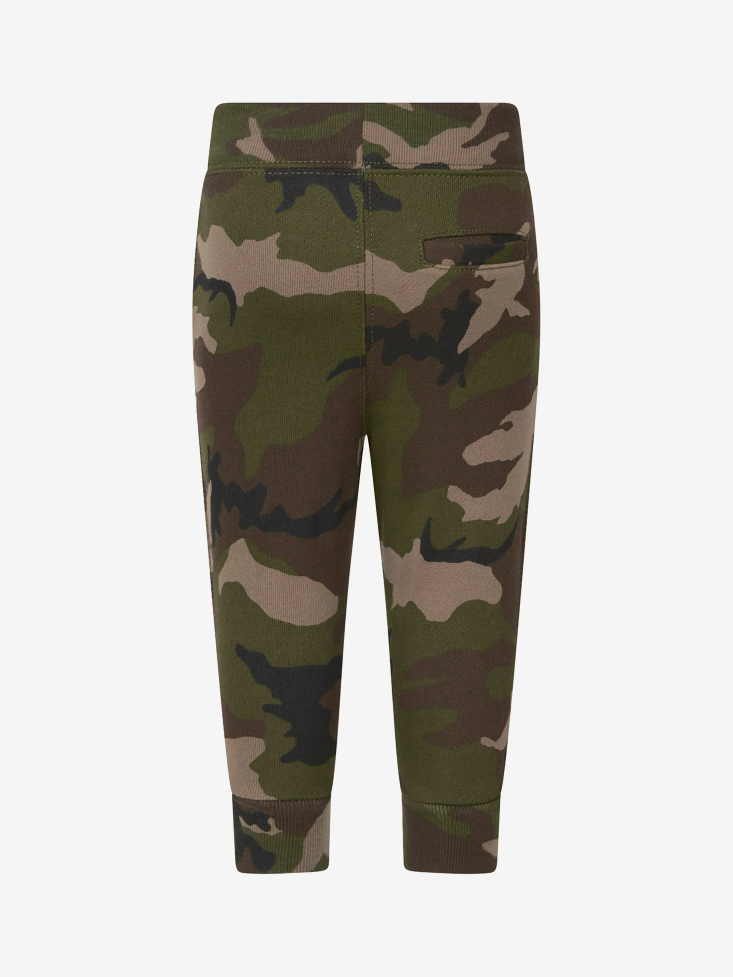 Ralph Lauren Boys Green Camouflage Logo Joggers