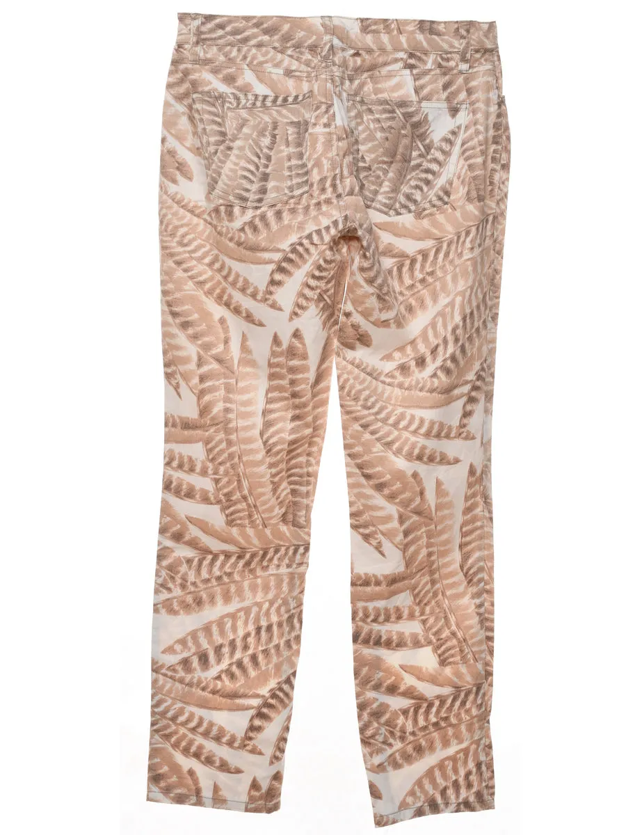 Ralph Lauren Leafy Print Trousers - W30 L31