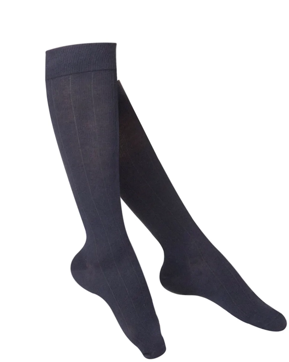 ReliefWear Touch Ladies' Iintelligent Rib Pattern Knee Highs 15-20 mmHg