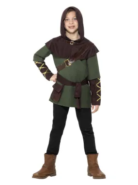 Robin Hood Boy Costume, Green & Brown