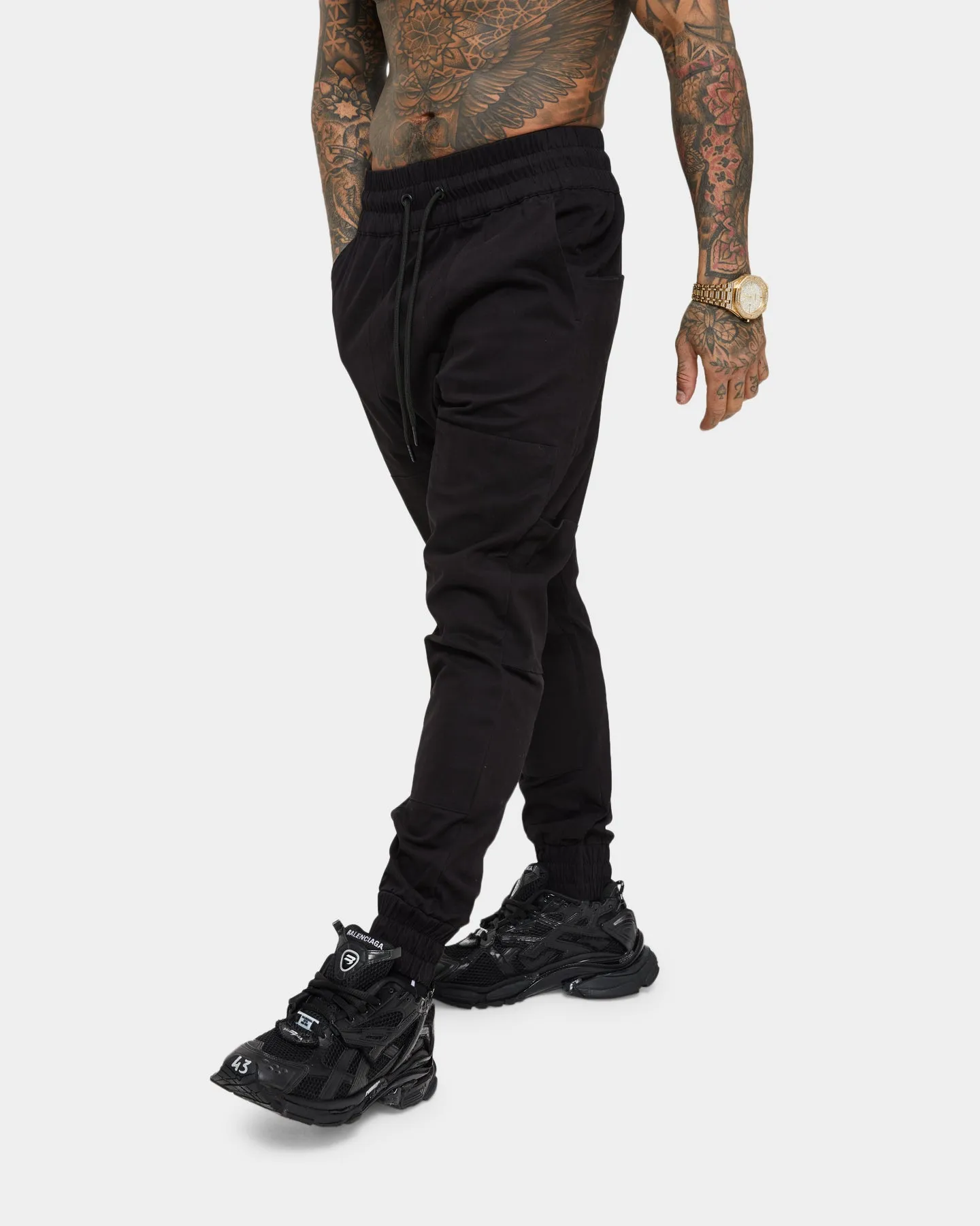 Saint Morta Carpenter Joggers Black