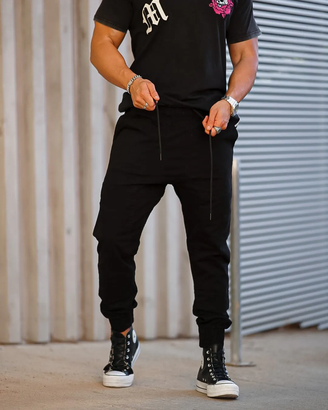 Saint Morta Carpenter Joggers Black