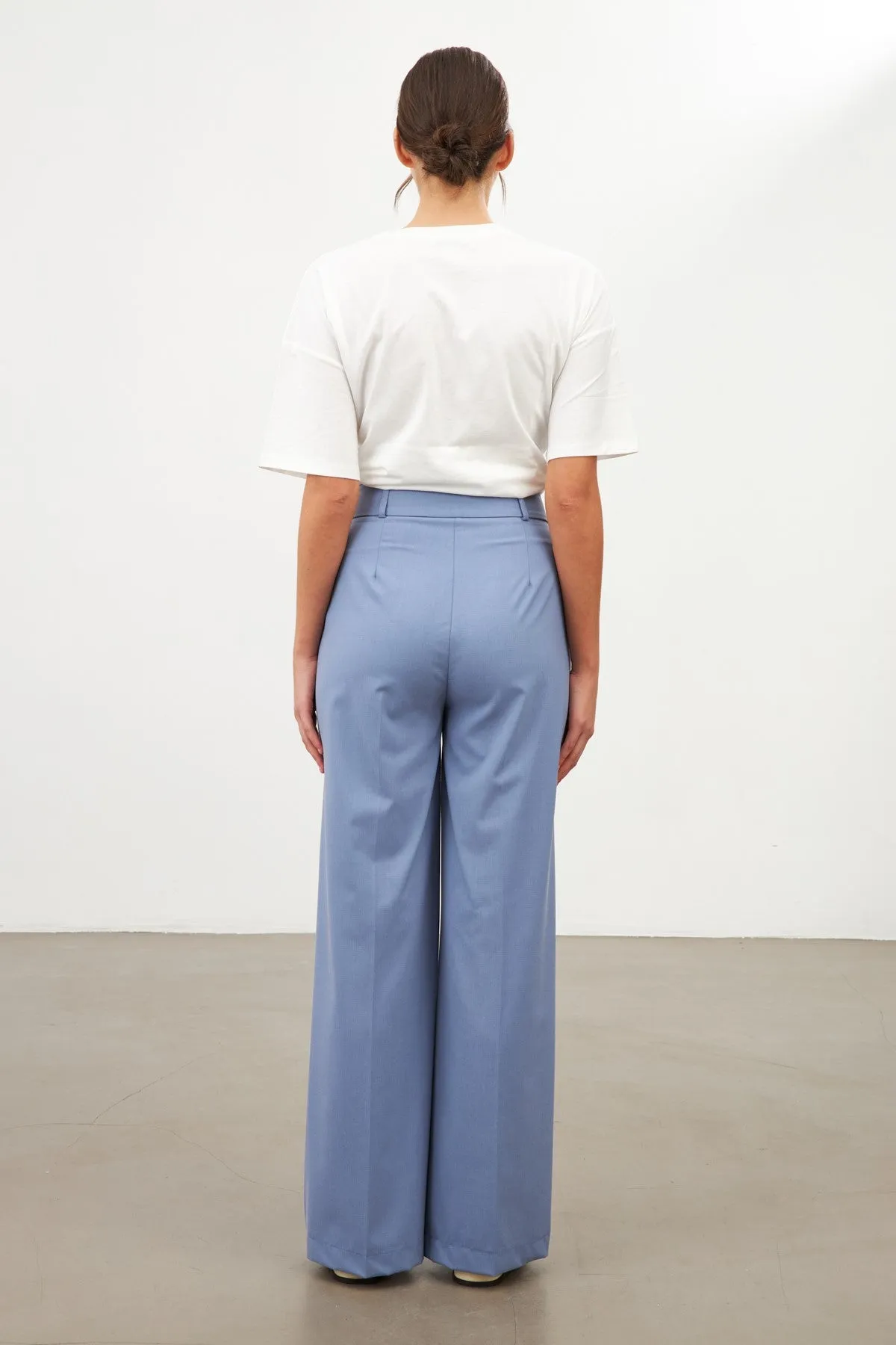 Setre Relaxed-Cut Trousers Blue