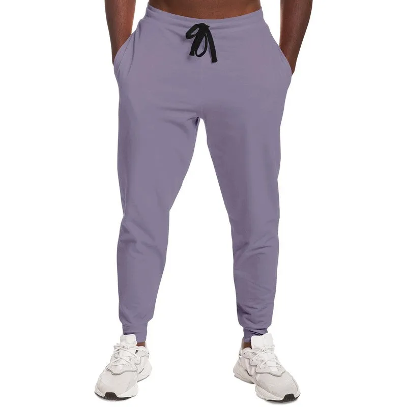 Shaded Pale Pastel Violet Gray Joggers | Unisex | with PLUS sizes | C22M30Y0K30