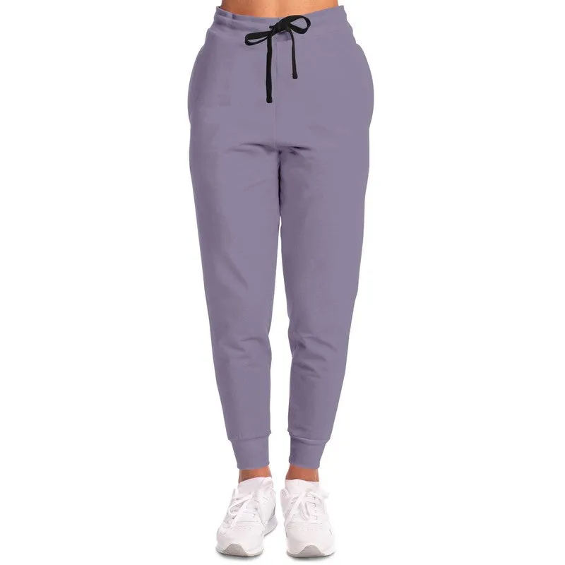 Shaded Pale Pastel Violet Gray Joggers | Unisex | with PLUS sizes | C22M30Y0K30