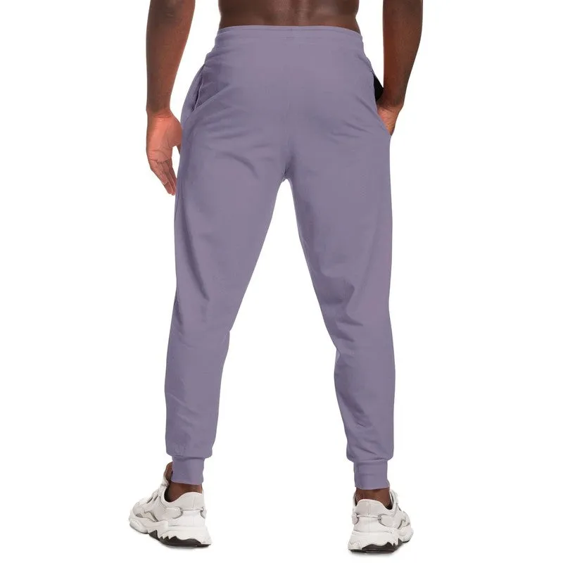 Shaded Pale Pastel Violet Gray Joggers | Unisex | with PLUS sizes | C22M30Y0K30