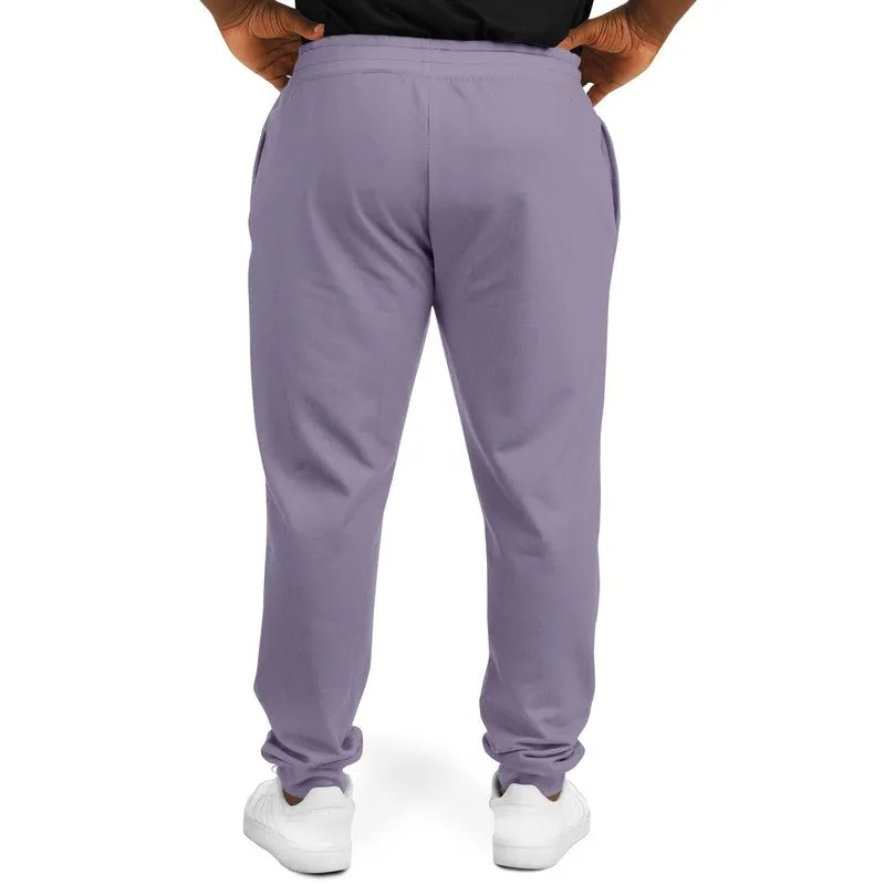 Shaded Pale Pastel Violet Gray Joggers | Unisex | with PLUS sizes | C22M30Y0K30