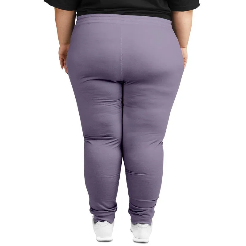 Shaded Pale Pastel Violet Gray Joggers | Unisex | with PLUS sizes | C22M30Y0K30