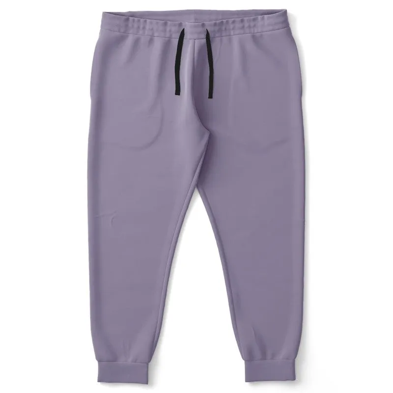 Shaded Pale Pastel Violet Gray Joggers | Unisex | with PLUS sizes | C22M30Y0K30