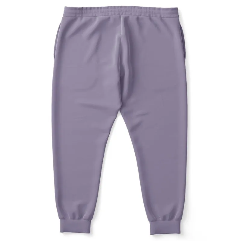 Shaded Pale Pastel Violet Gray Joggers | Unisex | with PLUS sizes | C22M30Y0K30