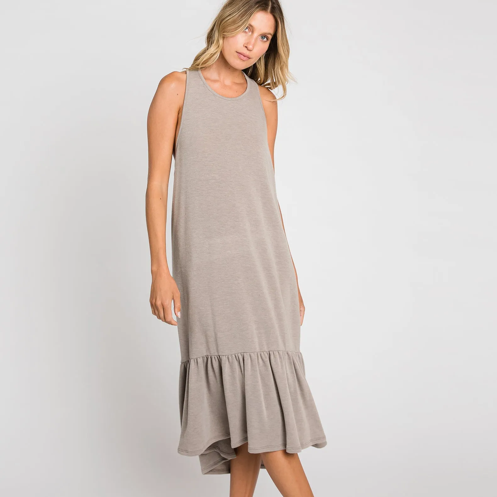 Sleeveless Beauty Midi Dress