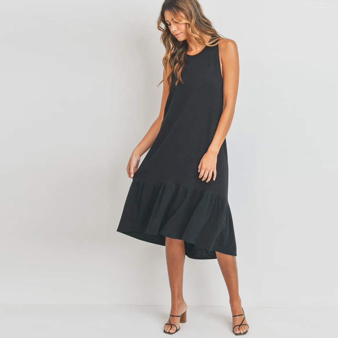 Sleeveless Beauty Midi Dress