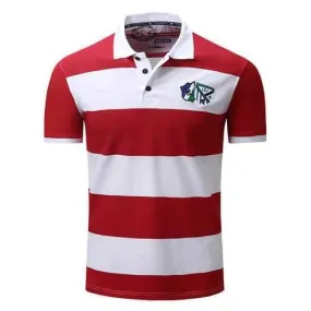 Stripes Pattern Casual Golf Shirts