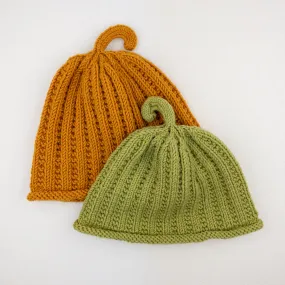 The Squash Hat Knitting Kit | Karabella Aurora 8 & Knitting Pattern (#358)