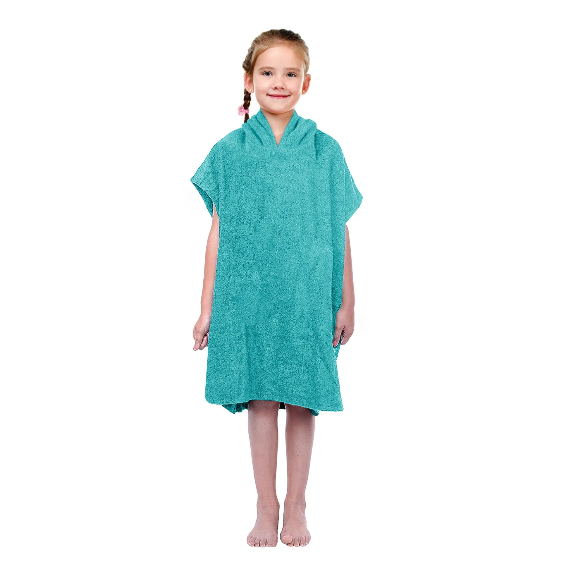 Towel Poncho - Small/Medium - Green