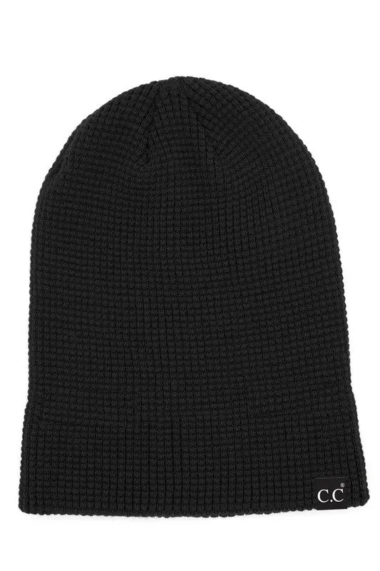 Waffle Knit Beanie