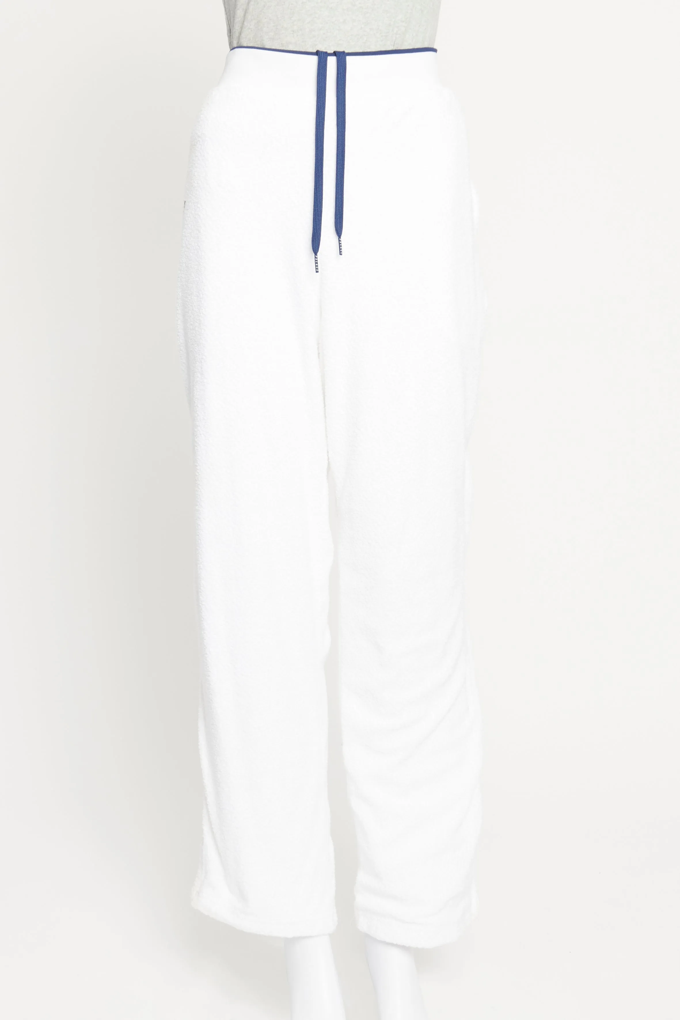 White Wimbledon 2018 Preowned Tracksuit Bottoms