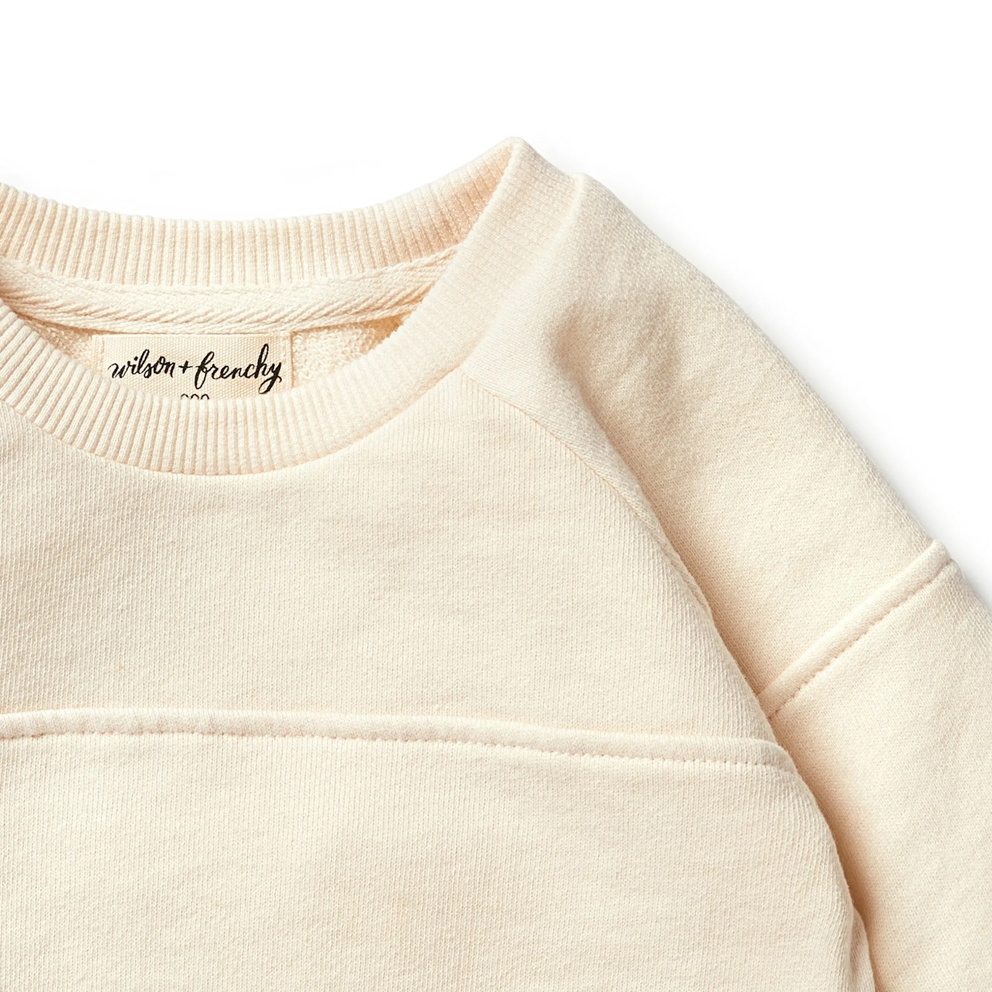 WILSON & FRENCHY ORGANIC SPLICED SWEAT EGGNOG