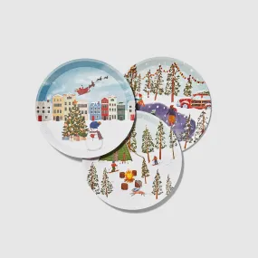 Winter Wonderland Large Plates (10 per pack)