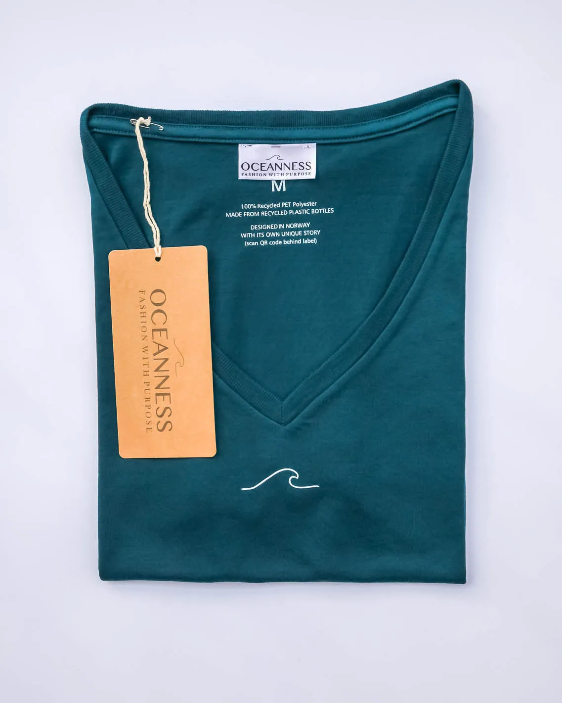 Women's Eco Ocean T-Shirt in Ocean Green