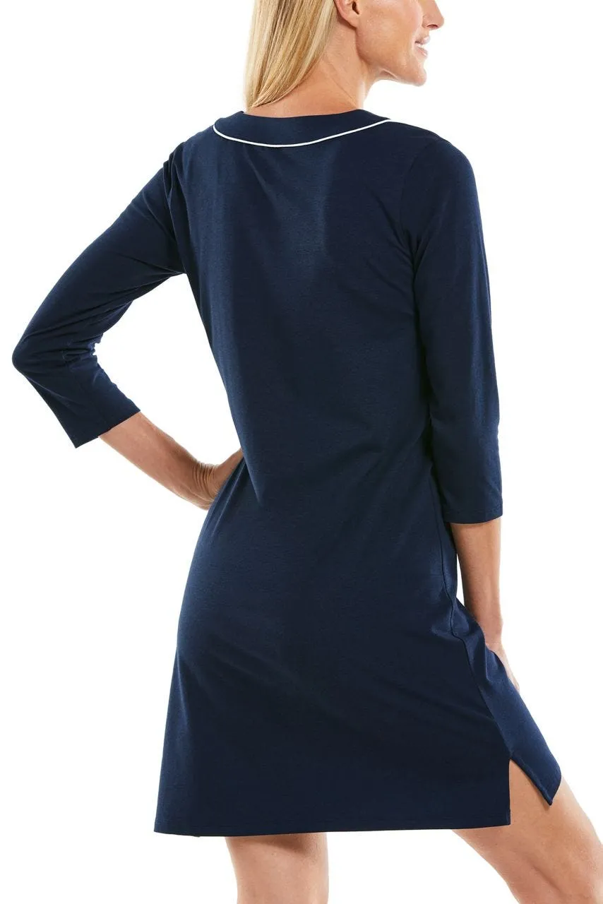 Women's Oceanview Tunic Dress  |  Navy