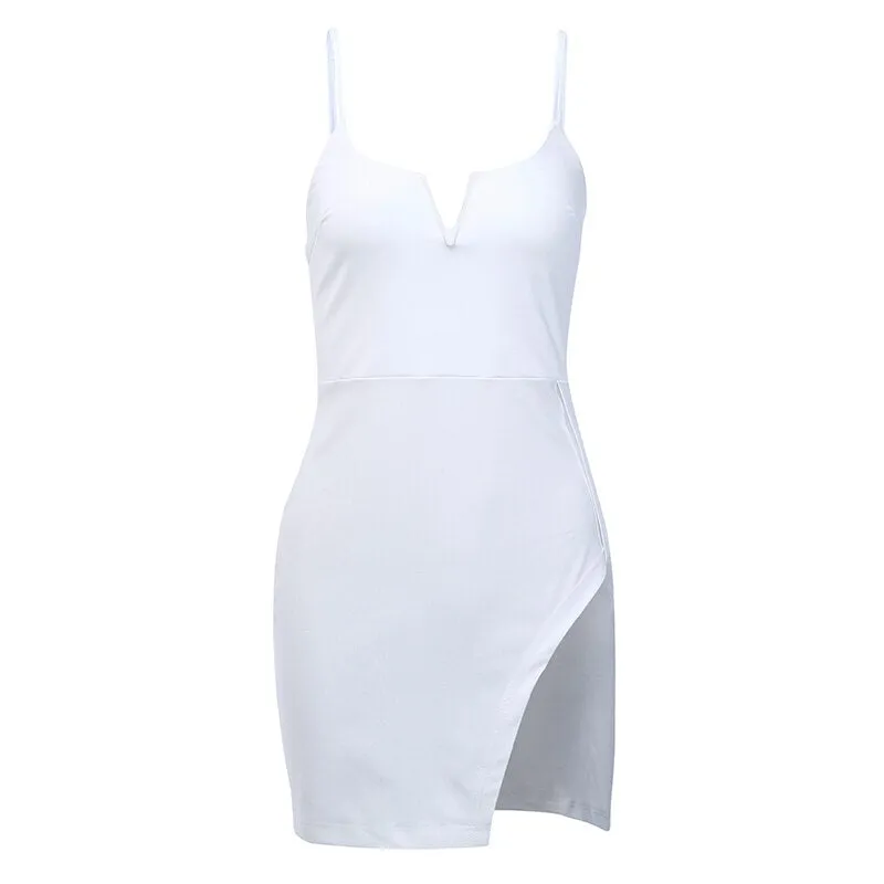 Women's Summer Casual Bodycon Split Dress